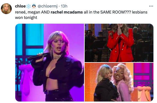 ¡Regina George! Rachel McAdams aparece en SNL para presentar a Reneé Rapp