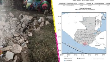 Sismo de magnitud 6.1 en Guatemala