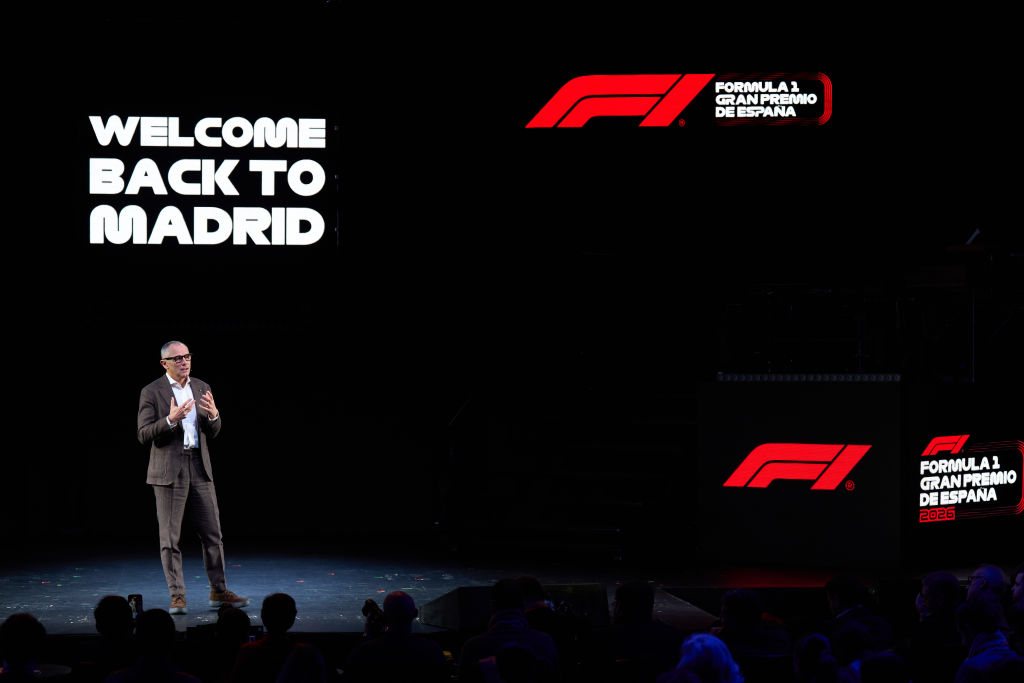 Stefano Domenicali, presidente de F1, hablando sobre el regreso del Gran Circo a la capital española