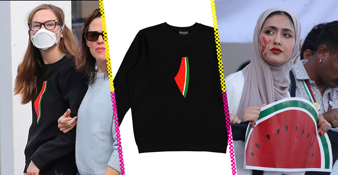 ¿Por qué una sudadera con una sandía es un símbolo pro Palestina?