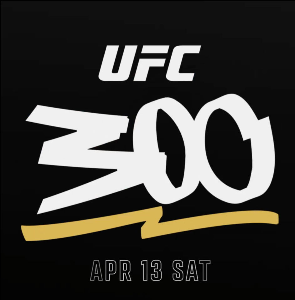 Logo del UFC 300
