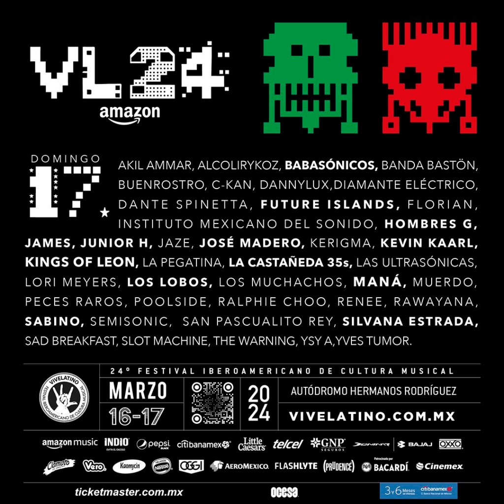 Sale Paramore y entra Kings Of Leon al cartel del Vive Latino 2024