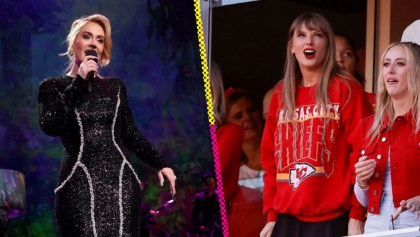 "Consíganse una vida": Adele defiende a Taylor Swift previo al Super Bowl LVIII