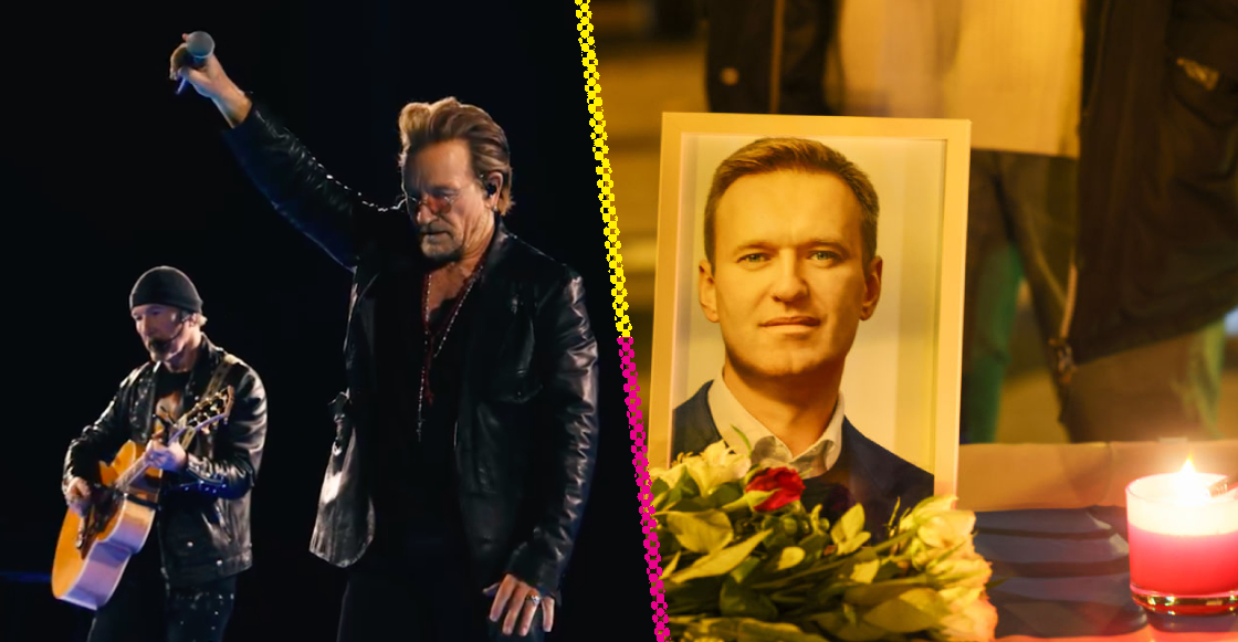 El emotivo homenaje de U2 al fallecido Alexei Navalny: "Putin nunca pronunciaría su nombre"