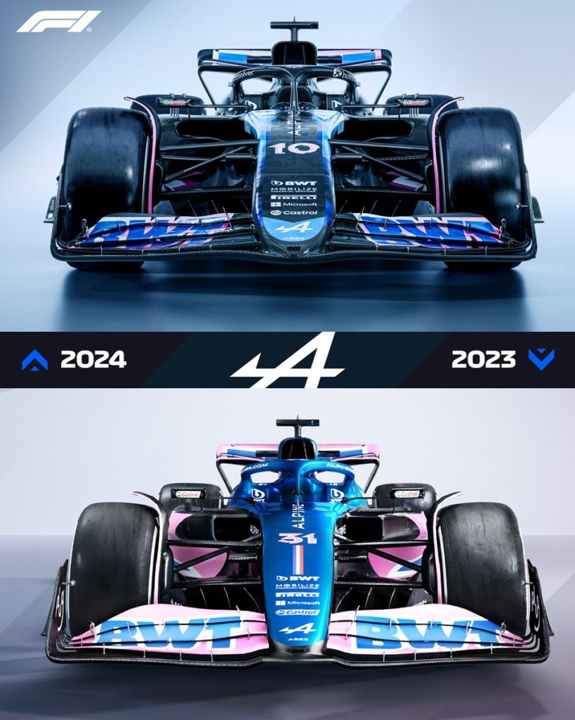 alpine 2023 vs 2024