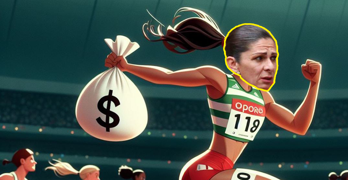 Ana Guevara saliÃ³ bien rÃ¡pida: DesvÃ­a dinero a 138,000 pesos por hora en la CONADE