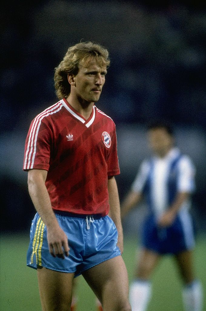 Andreas Brehme, jugadorazo del Bayern Munich