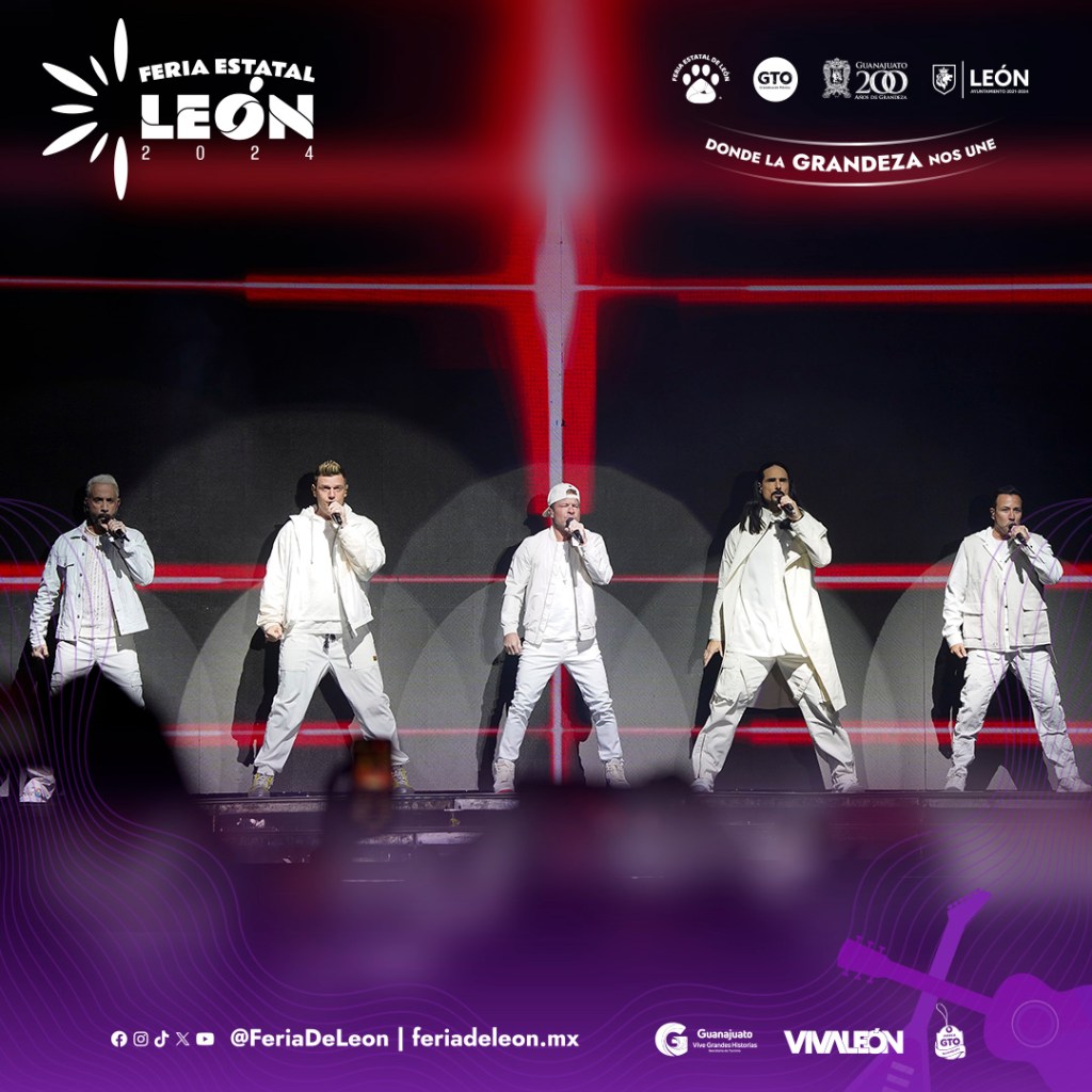 Backstreet Boys en la Feria de León
