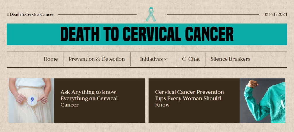 Influencer finge su muerte para concientizar sobre el cáncer cervical