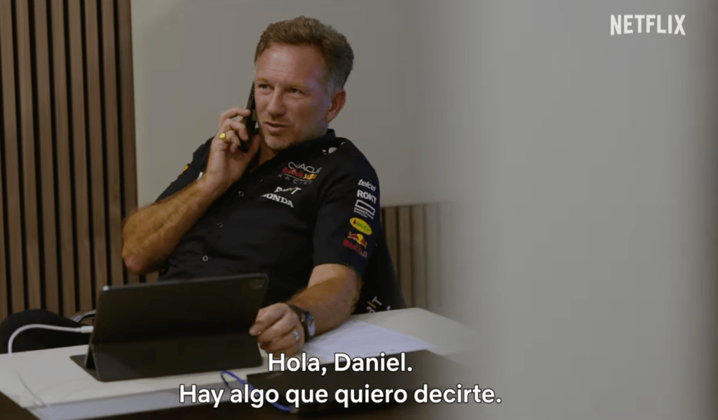 Christian Horner y Daniel Ricciardo