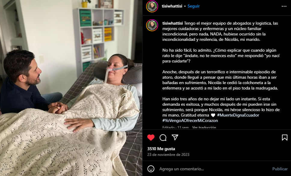 Paola Roldán y la historia de cómo logró que se despenalizara la eutanasia en Ecuador