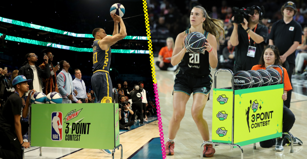 Las diferencias entre los tiros de 3 puntos en la NBA y la WNBA
