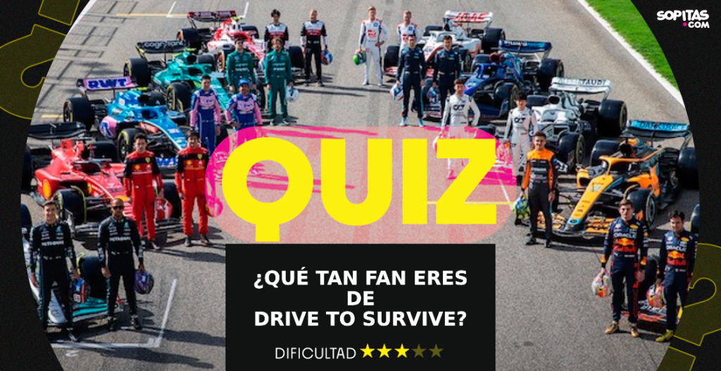 Quiz: ¿Qué tan fan eres de Drive to Survive?