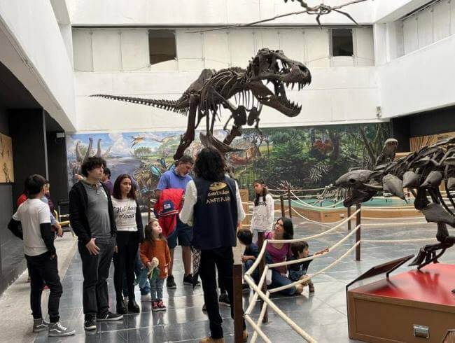 Explora el periodo Jurásico con la exposición Dinosaurios entre nosotros