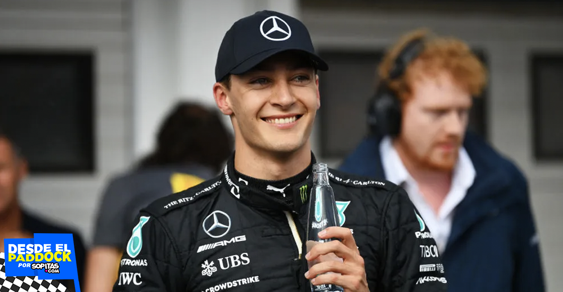 George Russell, el verdadero ganador con la salida de Lewis Hamilton de Mercedes