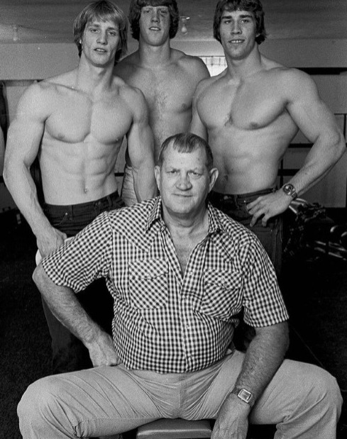 Kevin, David y Kerry Von Erich