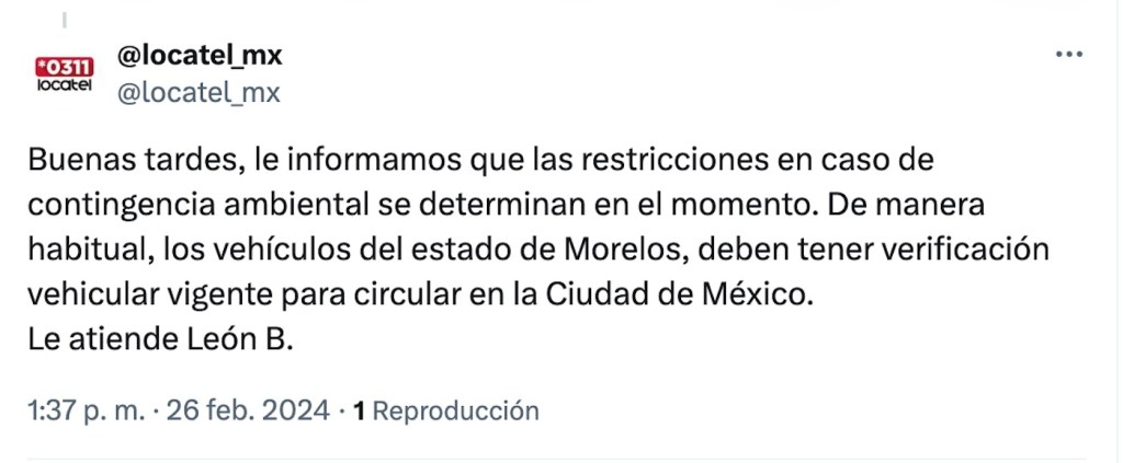 ¿Qué pasa con las placas de Morelos en el Hoy No Circula?