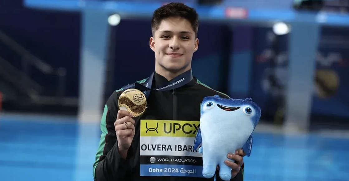 Las medallas y plazas olímpicas de México en el Campeonato Mundial de Natación