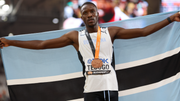 Letsile Tebogo, el hombre que rompió un récord de velocidad que ni Usain Bolt logró
