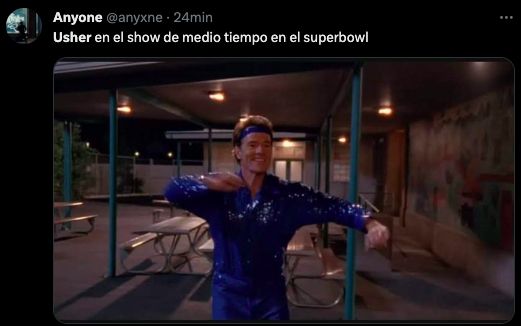 Ya de a perdis: Los mejores memes del show de Usher en el medio tiempo en el Super Bowl