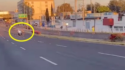 Motociclista atropella a corredor en el Medio Maratón de Guadalajara y se da a la fuga