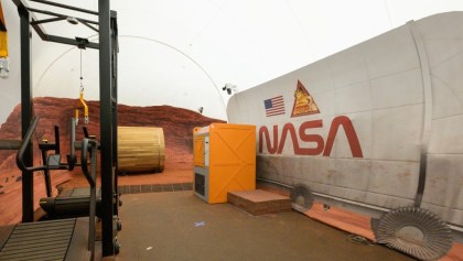 Así se ve el hábitat que simula a Marte de la NASA