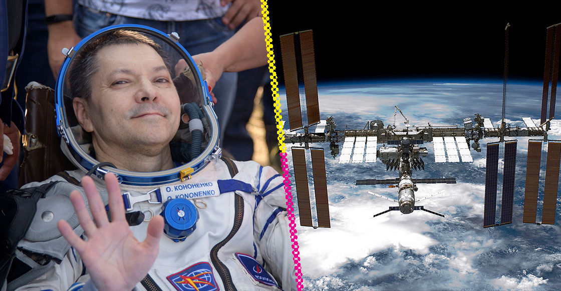 Oleg Kononenko, the man who has spent the most time in space with a record time