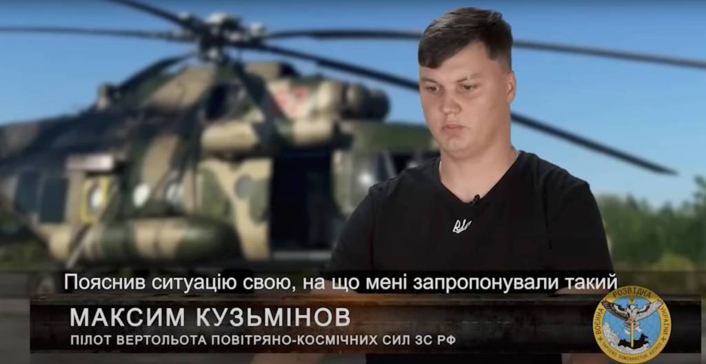 El piloto ruso que desertó llevándose consigo un helicóptero de combate a Ucrania.