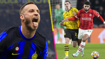 Inter se chamaquea al Atleti y el PSV vs Dortmund con empate de roscas en Champions League