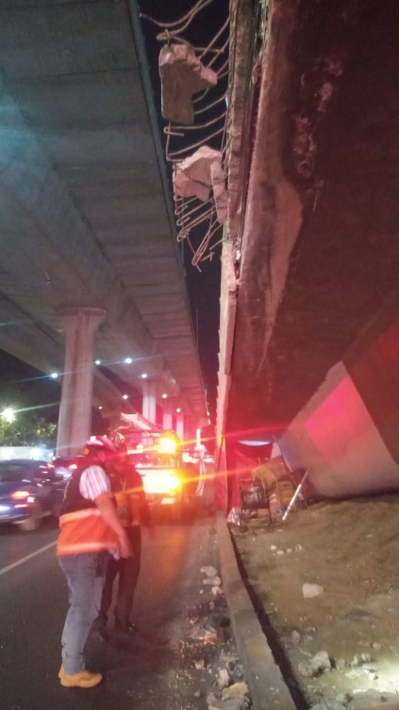 Viaducto de Tlalpan se está cayendo a pedazos y esto dice el gobierno de CDMX