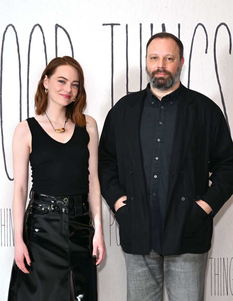 Emma Stone y Yorgos Lanthimos