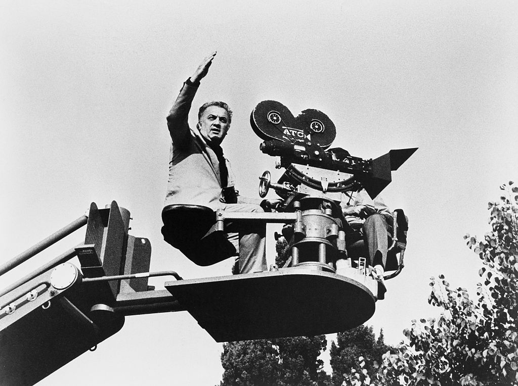 El director Federico Fellini 