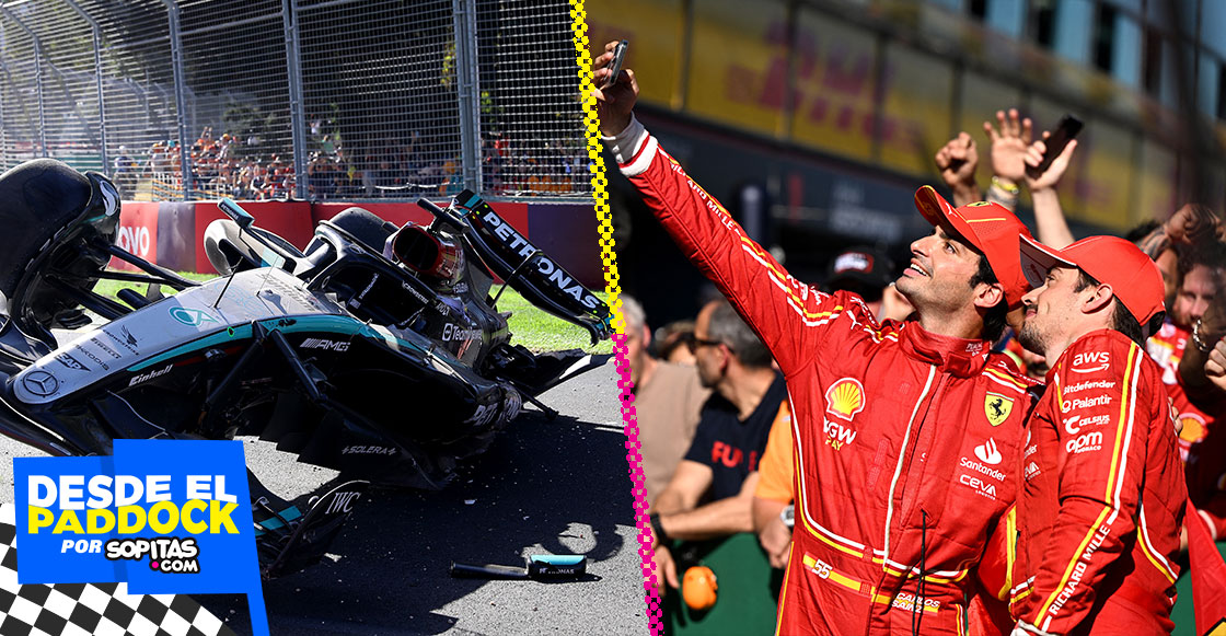 El abandono de Verstappen, el accidente de Russell y triunfo de Carlos Sainz en Australia