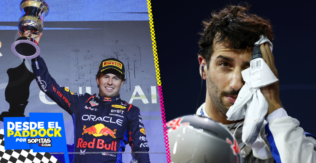 Duelo el lugar en Red Bull: Checo Pérez se lleva el primer round de la renovación contra Ricciardo