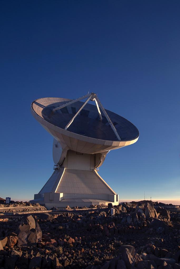 El Gran Telescopio Milimétrico de Puebla.