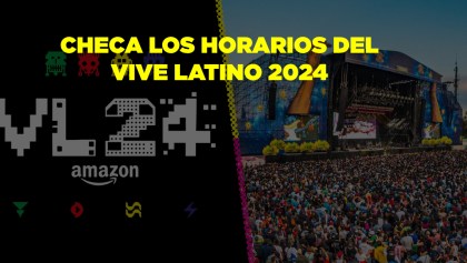 horarios del vive latino 2024