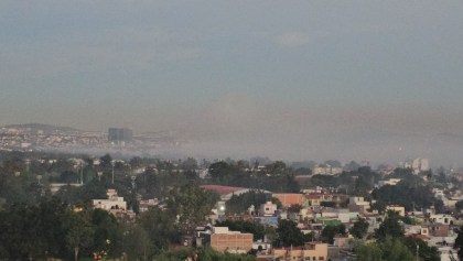 Esto andamos respirando: 3 días seguidos de incendios y mucho humo en el Naucalpan