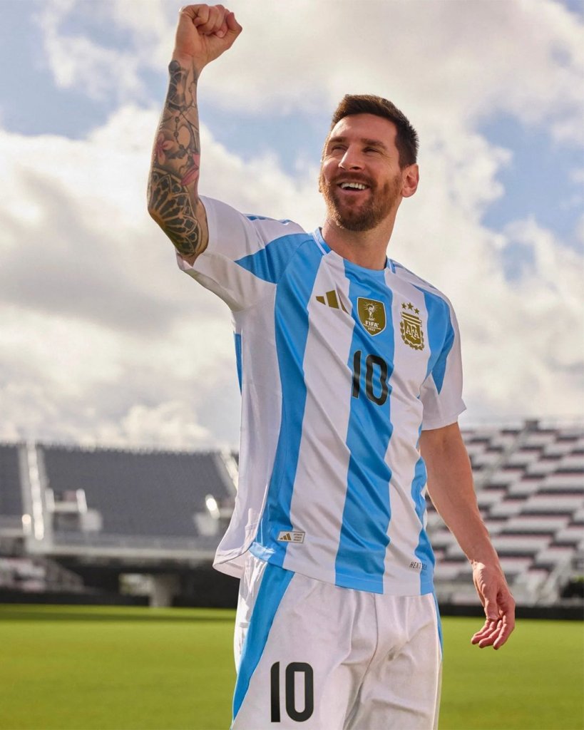 Jersey de Argentina para la Copa América 2024