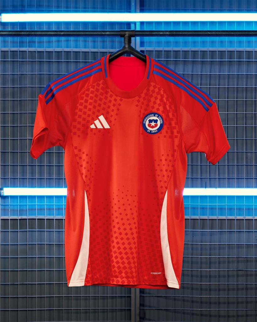 La nueva camiseta de Chile