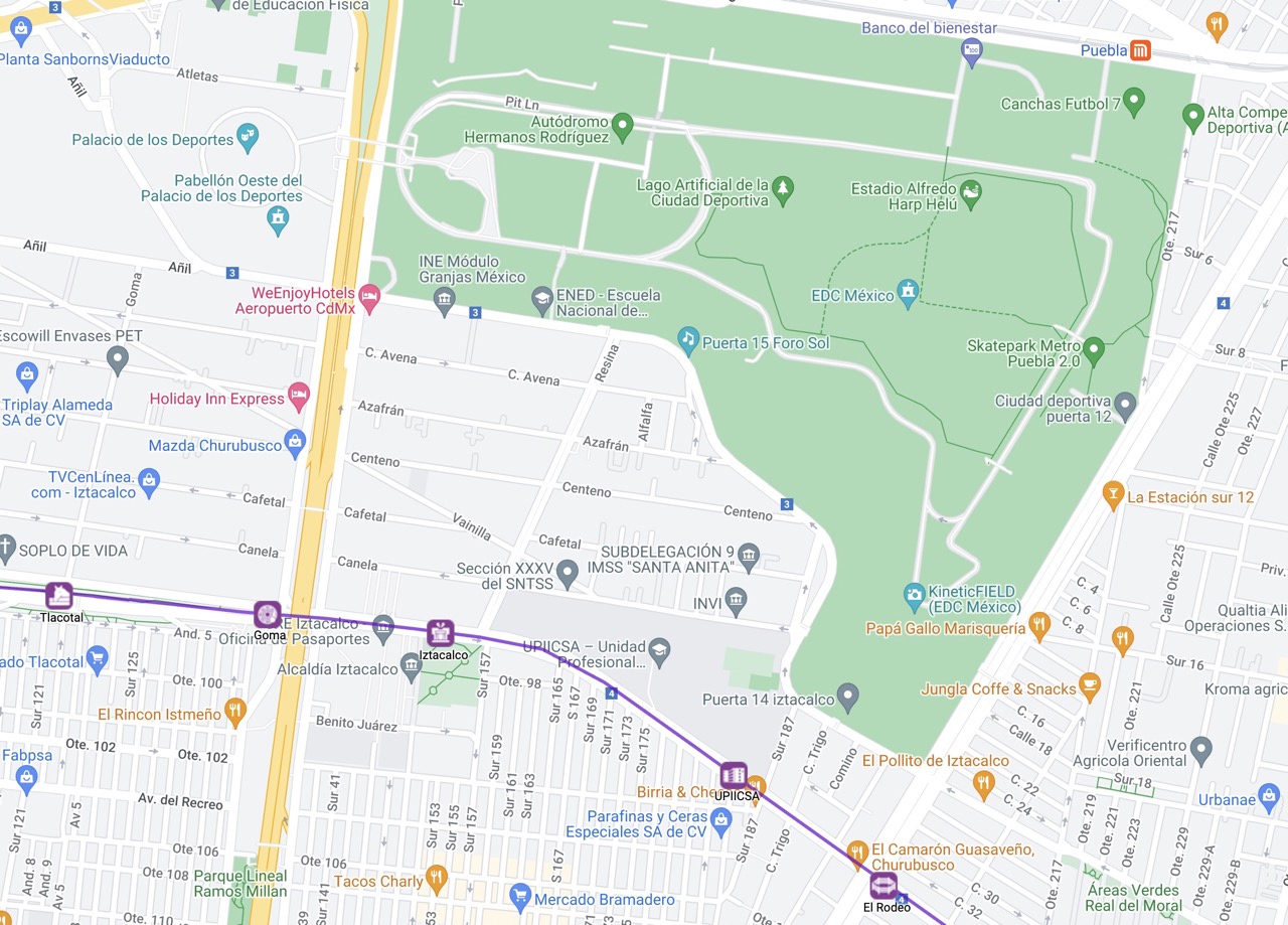 mapa del vive latino 2024 y rutas para llegar al festival

cómo llegar al Autódromo