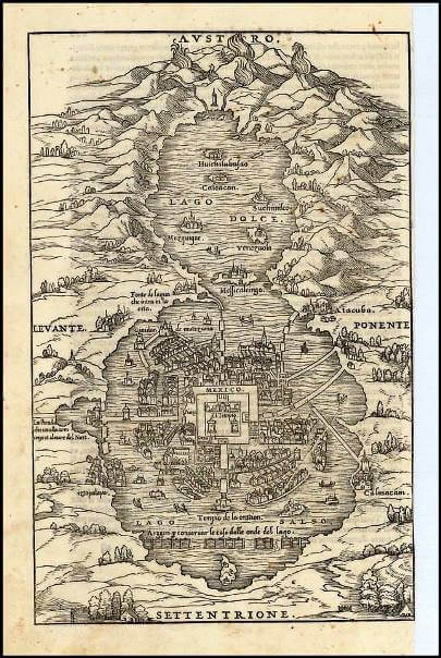 Colección de mapas viejos de la Ciudad de México