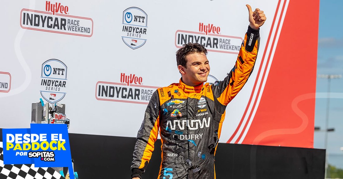 Pato O’Ward obtiene victoria por descalificación de rivales: ¿En qué lugar va en la IndyCar?
