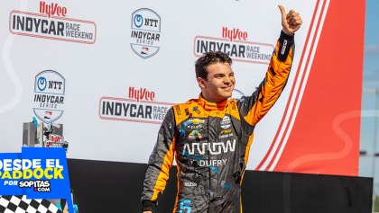 Pato O'Ward consuma su primer podio en el inicio de la IndyCar tras sanción a Penske