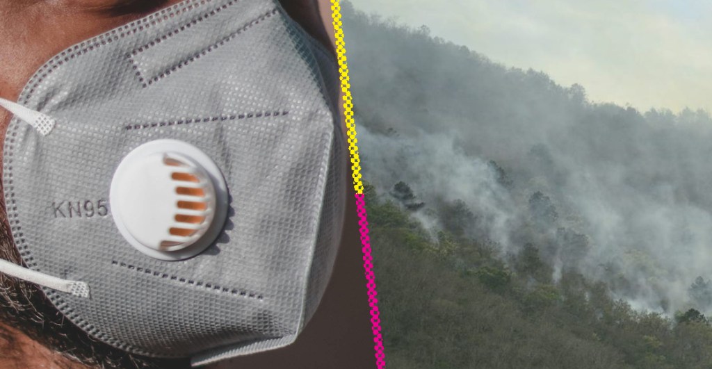 Recomendaciones por el olor a quemado provocado por los incendios forestales.