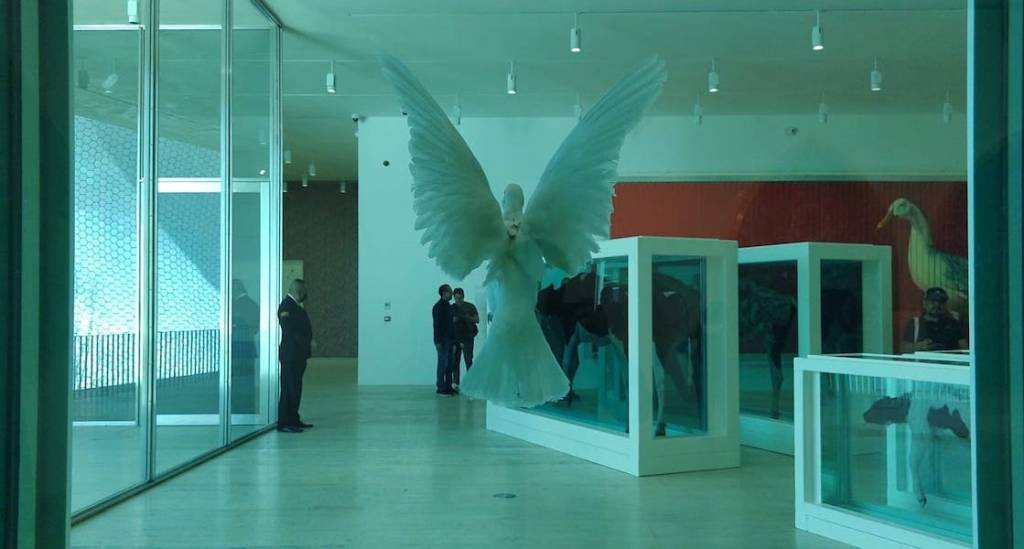 Exposición de Damien Hirst.