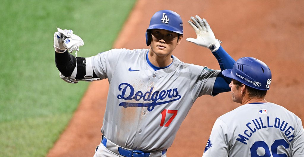 Shohei Ohtani con los Dodgers