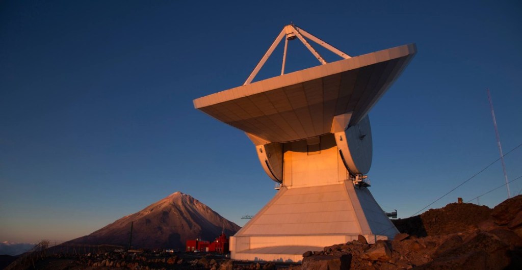 El Gran Telescopio Milimétrico de Puebla.