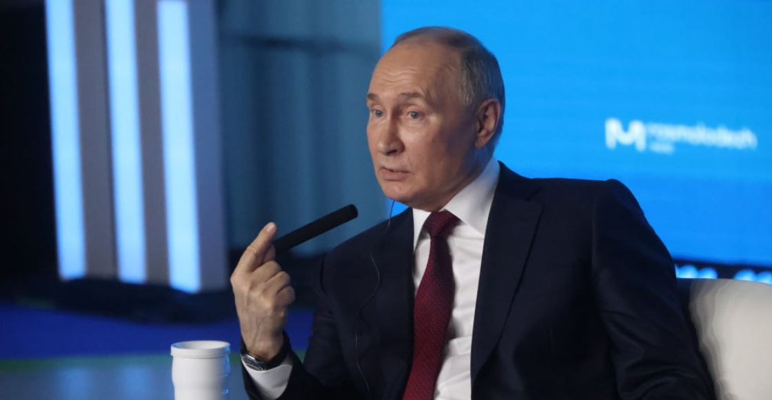 El presidente Vladimir Putin que participará en las elecciones presidenciales de Rusia 2024