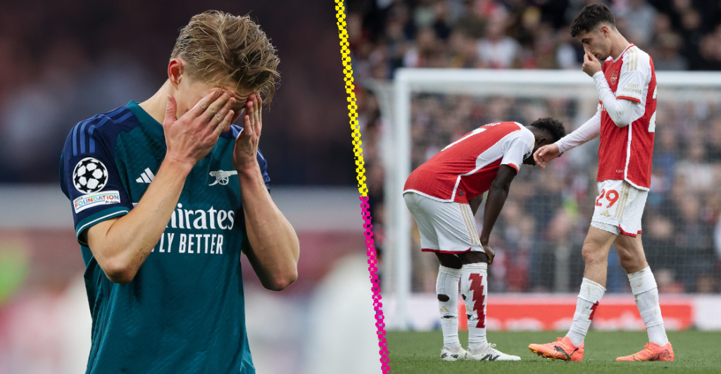En 4 días, Arsenal se despide de su ilusión y posibilidad de títulos