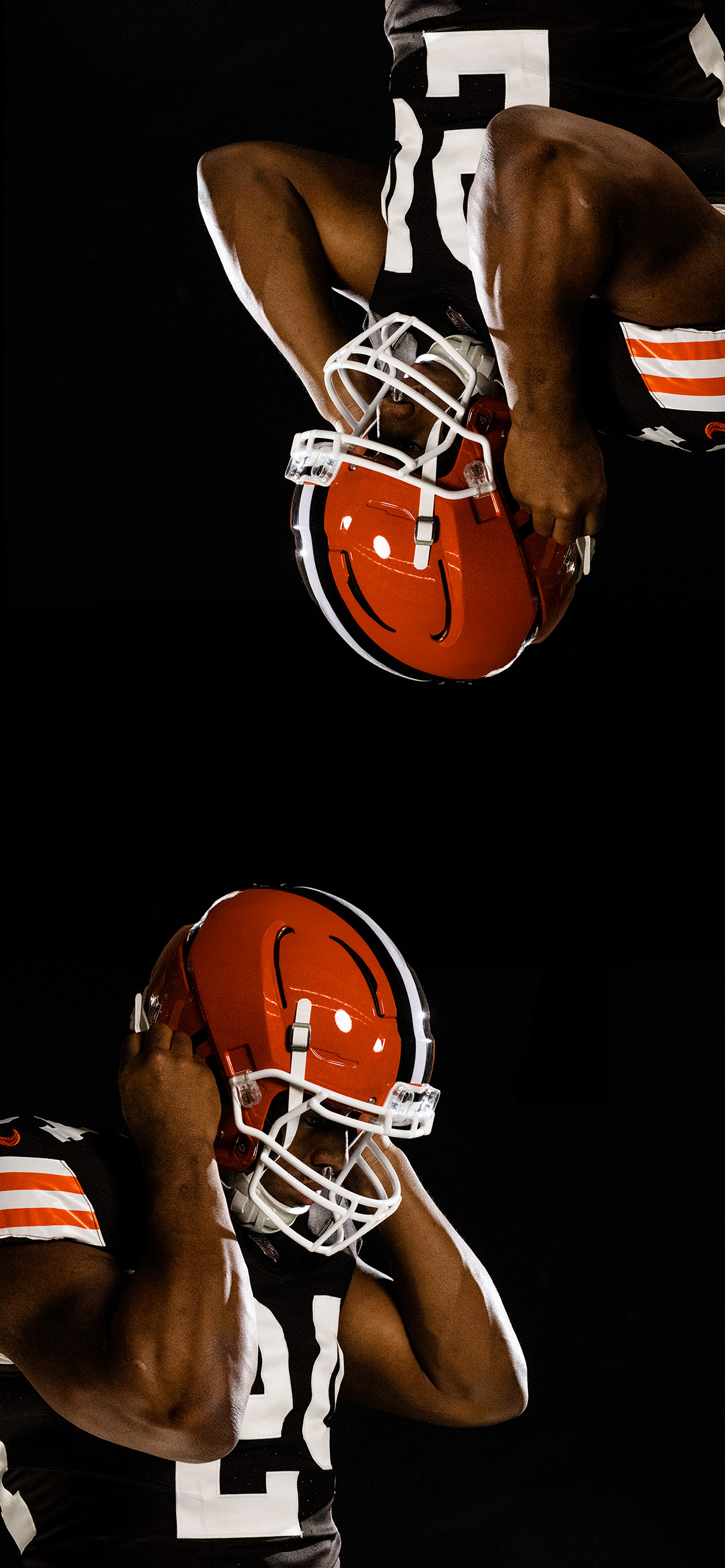 El nuevo casco de los Browns